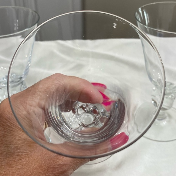 SET OF 3 VERY RARE BLANKA BY MALERAS SWEDEN SMALL WINE GLASSES - Picture 6 of 8